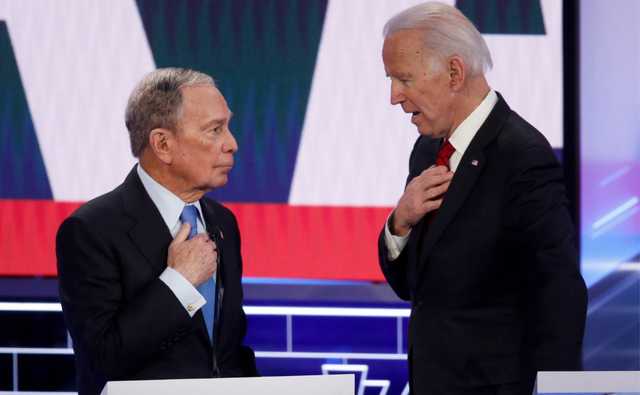 Блумберг витратить 100 мільйонів доларів на передвиборчу кампанію Байдена