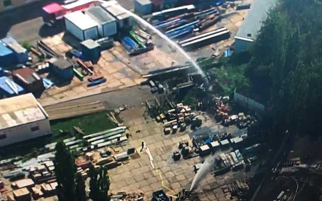 У Чехії загорілися склади зі списаними боєприпасами