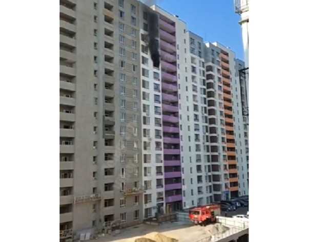 Под Киевом произошел серьезный пожар в многоэтажке