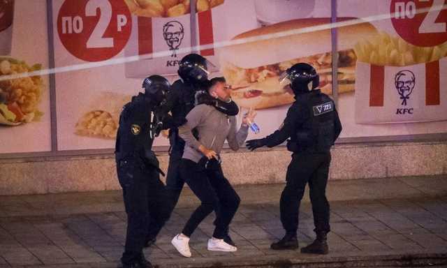 Тайную инаугурацию Лукашенко белорусские силовики «отметили» задержанием сотен протестующих