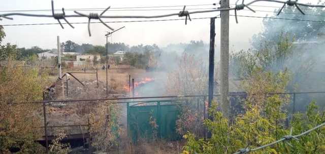 В Станице Луганской от пожаров массово сдетонировала взрывчатка