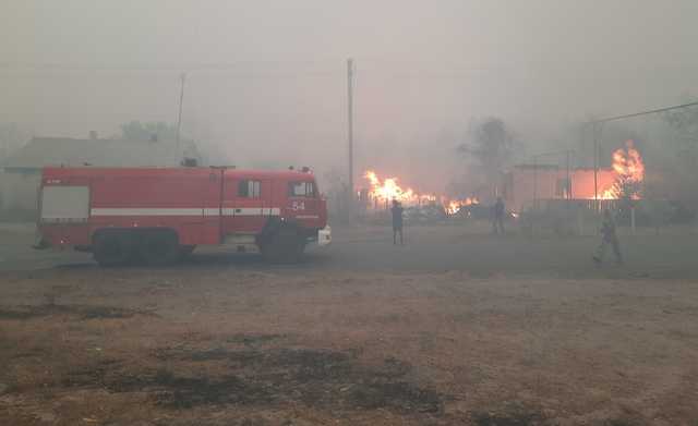 Названі чотири версії виникнення масштабних пожеж на Луганщині