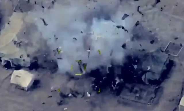 Азербайджан с воздуха уничтожил командный пункт Армении