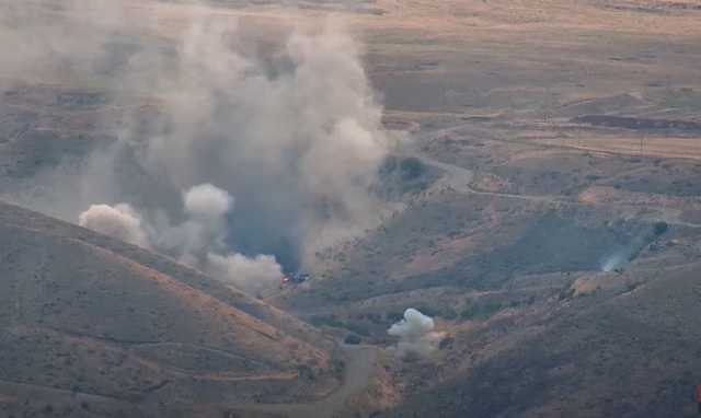 Армяне уничтожают азербайджанскую пехоту под Мадагизом