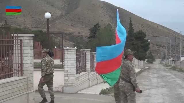 Азербайджан показал, как после боя выглядит взятое им село в Нагорном Карабахе