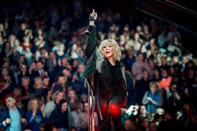 После скандального концерта Поляковой Билык выступила в Харькове