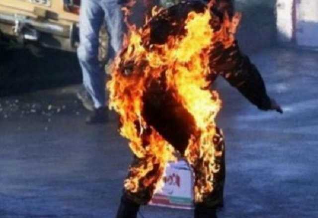 Выяснилась причина самоподжога мужчины на Крещатике