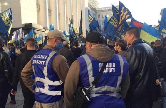 Полиция заявила, что марш в Киеве прошел без нарушений