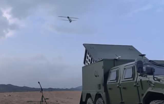 Китай испытал систему массового запуска беспилотников-камикадзе