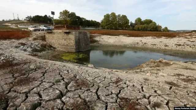Ситуация с водой усугубляется: Появились фото засухи в оккупированном Крыму
