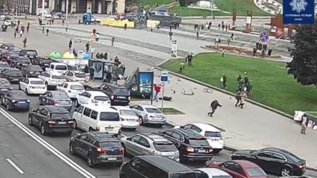 Повиявилось видео момента смертельного ДТП на Майдане в Киеве