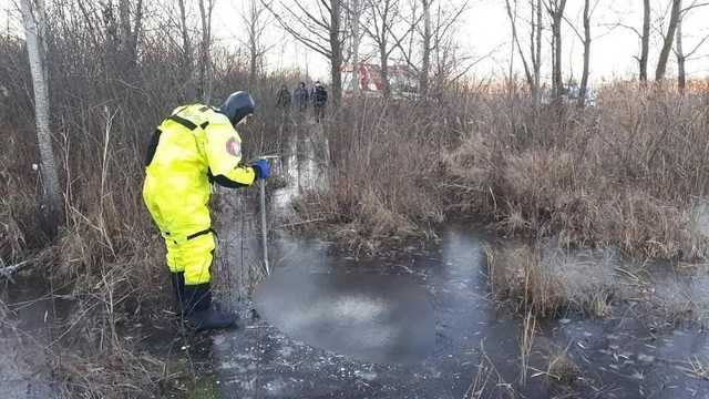 В Киеве нашли вмерзшее в лед тело мужчины