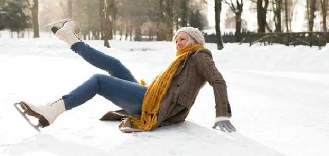 Во Львове женщина отсудила 18 тысяч гривен за падение на льду