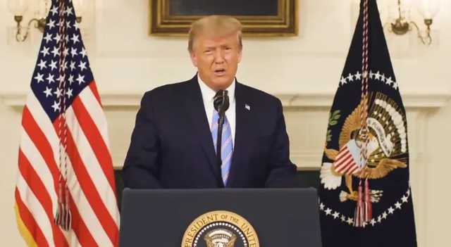 Трамп выступил с видеообращением о штурме Капитолия