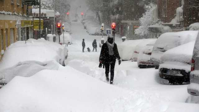 Снежная буря в Испании убила четырех человек