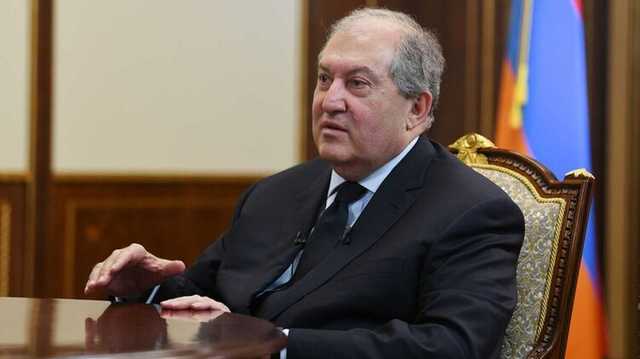 Зараженного Covid-19 президента Армении госпитализировали с двухсторонней пневмонией