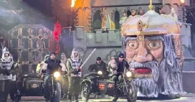 Как "ополченцы" в лаптях и камуфляже спасали Новый год в Луганске