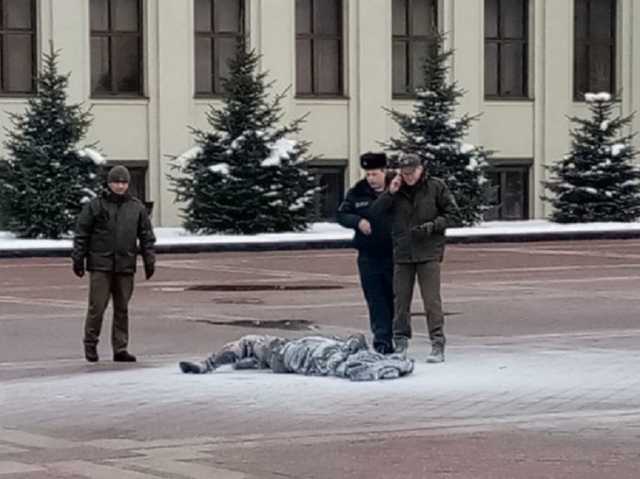 Человек устроил самосожжение в центре Минска