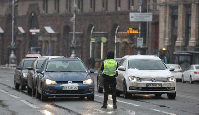 Из-за акции ФЛП частично перекрыли движение в центре Киева