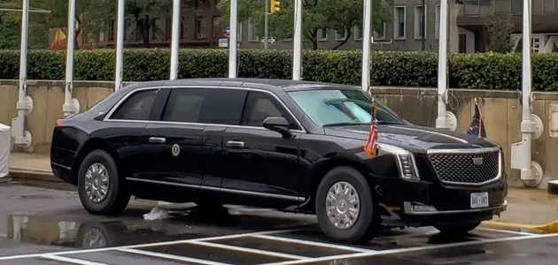 Бронированная капсула и донорская кровь: как устроен лимузин Байдена