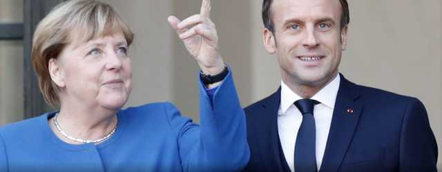 Макрон и Меркель осудили действия Путина по Навальному, однако поддержали строительство "Северного потока-2"