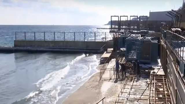 В Одесе шторм "Тристан" уничтожил несколько пляжей