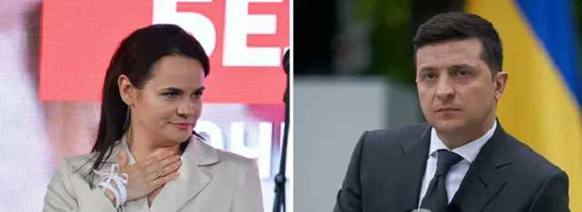 Тихановская дала оценку президенту Зеленскому
