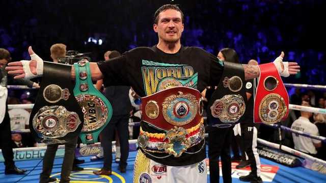 Усик поднялся на первое место в рейтинге WBA