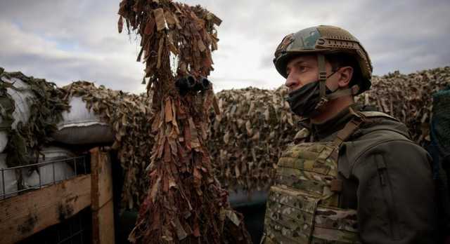 Зеленский поехал в зону проведения ООС в Луганской области