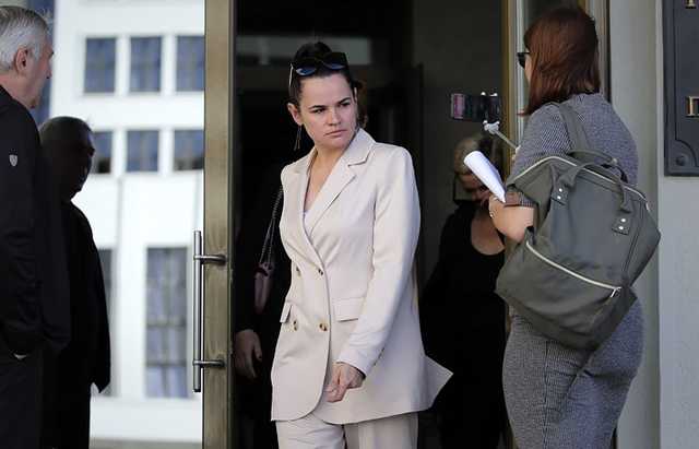 Литва відмовилася видавати Тіхановську Білорусі