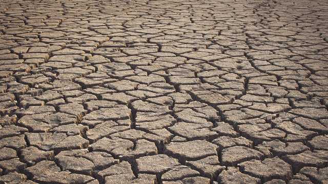 В Крыму из-за засухи обмелело еще одно озеро