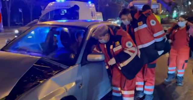 В Киеве нетрезвый журналист устроил двойное ДТП