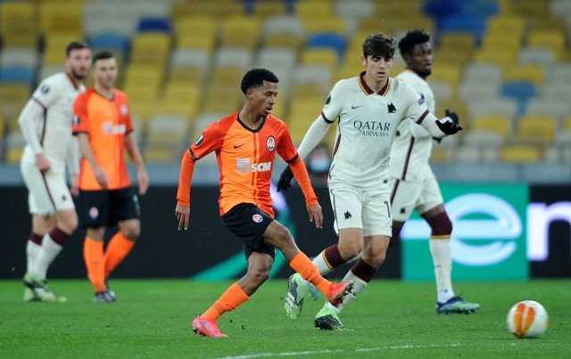 "Шахтер" во второй раз проиграл "Роме" и вылетел из Лиги Европы