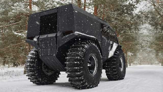 Украинцы разработали инновационный вездеход ATLAS