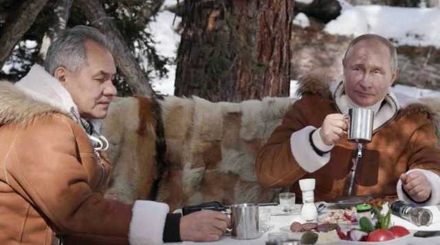 Тайга, сало и вездеход: Путин показал, как роскошно отдыхает на природе