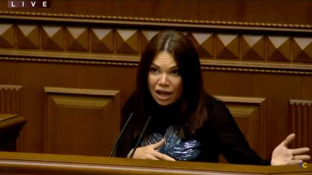 Сюмар дважды назвала Путина "х**лом" с трибуны Верховной Рады
