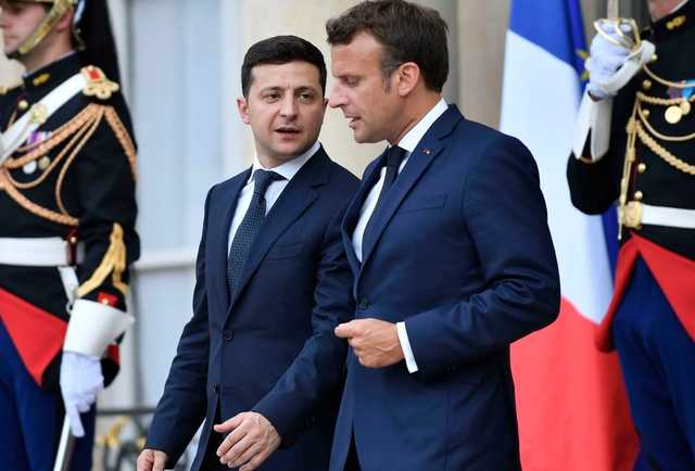 Определена дата встречи Зеленского и Макрона с глазу на глаз