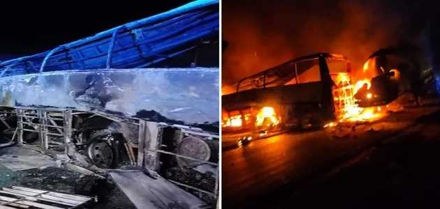 В Египте произошло крупное ДТП: 20 человек сгорели заживо