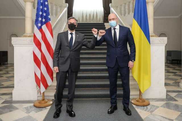 Блинкен после Зеленского встретился со Шмыгалем