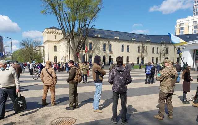 В центре Киева запланировали шествие националистов