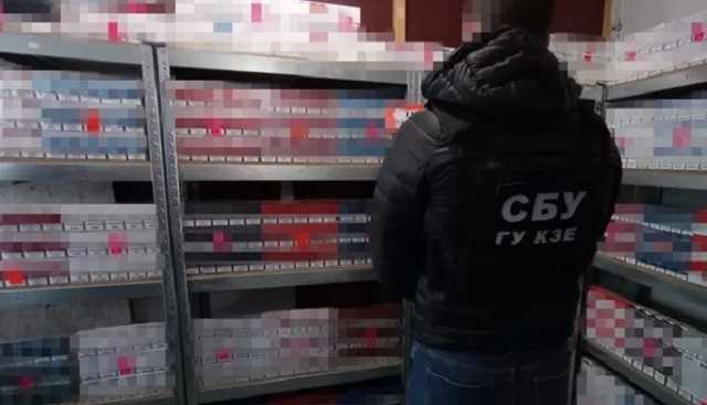 СБУ заблокировала продажу контрафактного алкоголя и сигарет на 10 млн