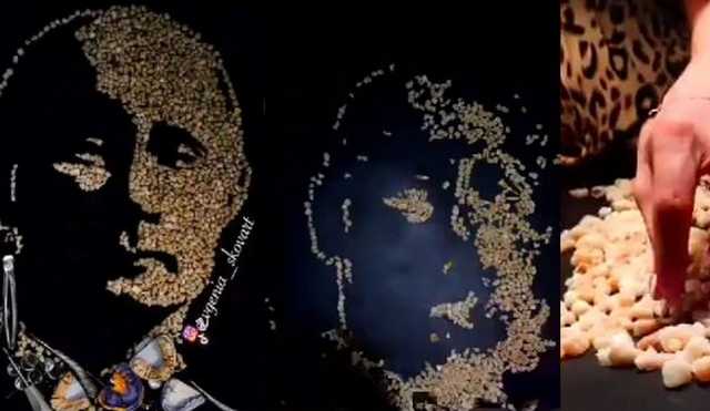 В России на аукцион выставили портрет Путина из человеческих зубов