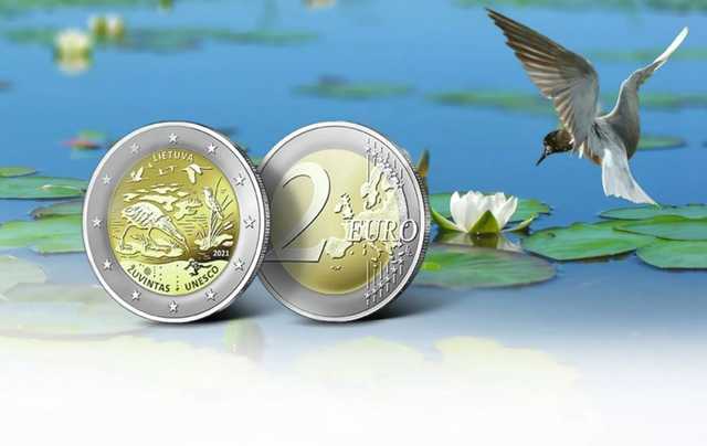 В Литве перепутали литовский и латышский языки на памятных монетах