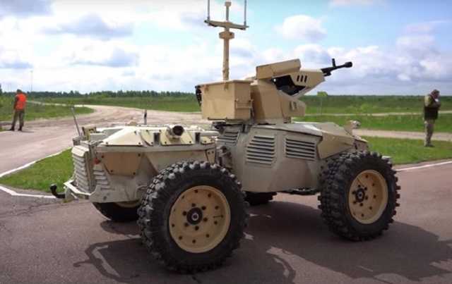 ВСУ провели испытания украинских наземных боевых дронов