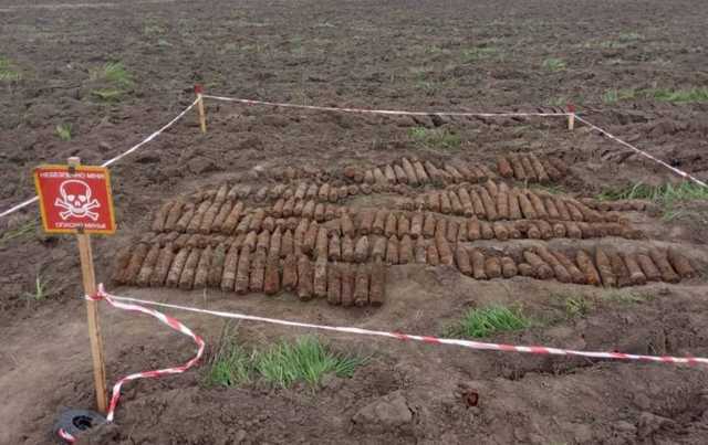 На Черкащині знайшли понад 200 снарядів часів Другої світової війни