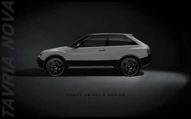 В сети показали как может выглядеть новая Таврия