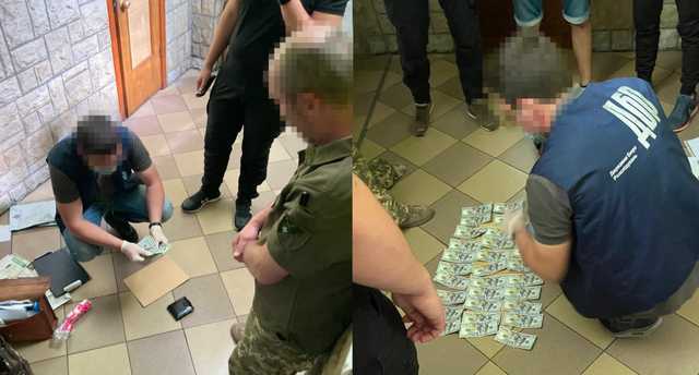 В Закарпатской области на взятке поймали инструктора военкомата