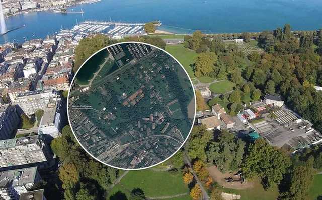 Усадьбу, где встретятся Байден и Путин, засняли из космоса