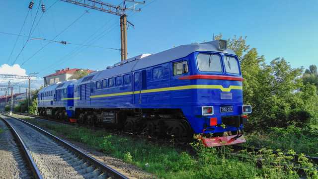 В Полтаве исчез арестованный тепловоз, принадлежавший частной компании