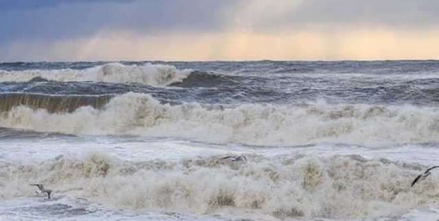 Украинцы застряли в пробках к Азовскому морю, которое превратилось в жижу